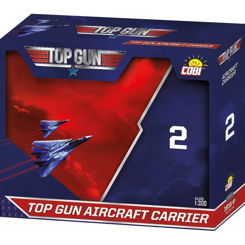 COBI KLOCKI mattoncini Top Gun portaerei 6130 pezzi