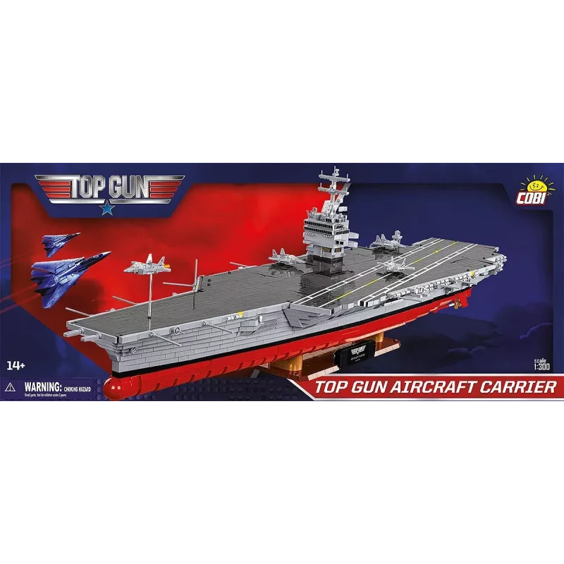 COBI KLOCKI mattoncini Top Gun portaerei 6130 pezzi