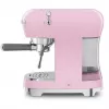 Smeg ECF02PKEU macchina per caffè espresso stile retrò anni '50, 1350 W, rosa