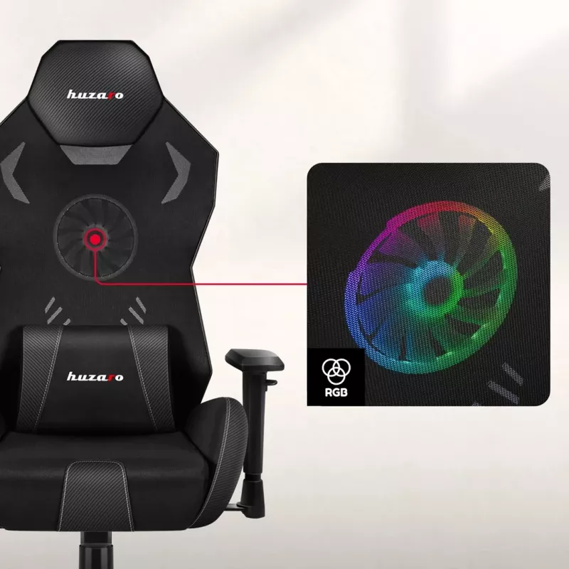 Huzaro Combat 7.6 RGB Black sedia da gaming