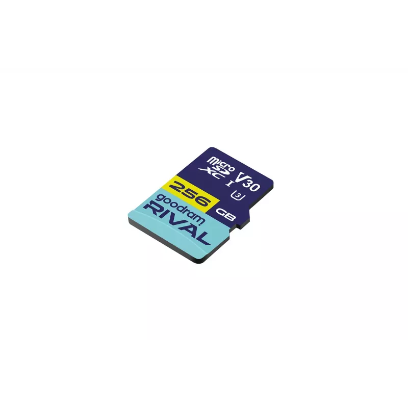 GOODRAM microSDXC 256GB RIVAL UHS-I U3 V30 C10 + adattatore