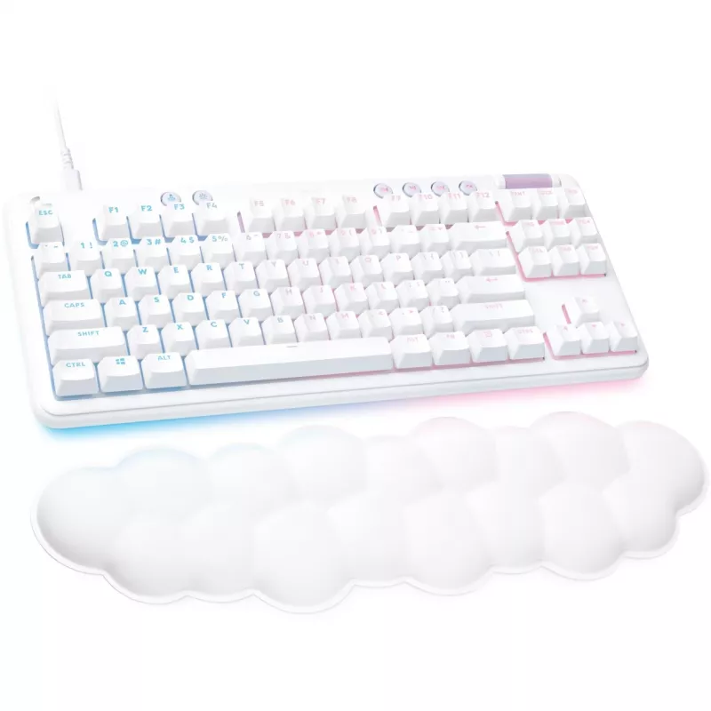 Logitech G G713 TKL tastiera da gaming meccanica - White Mist (Aurora Collection)