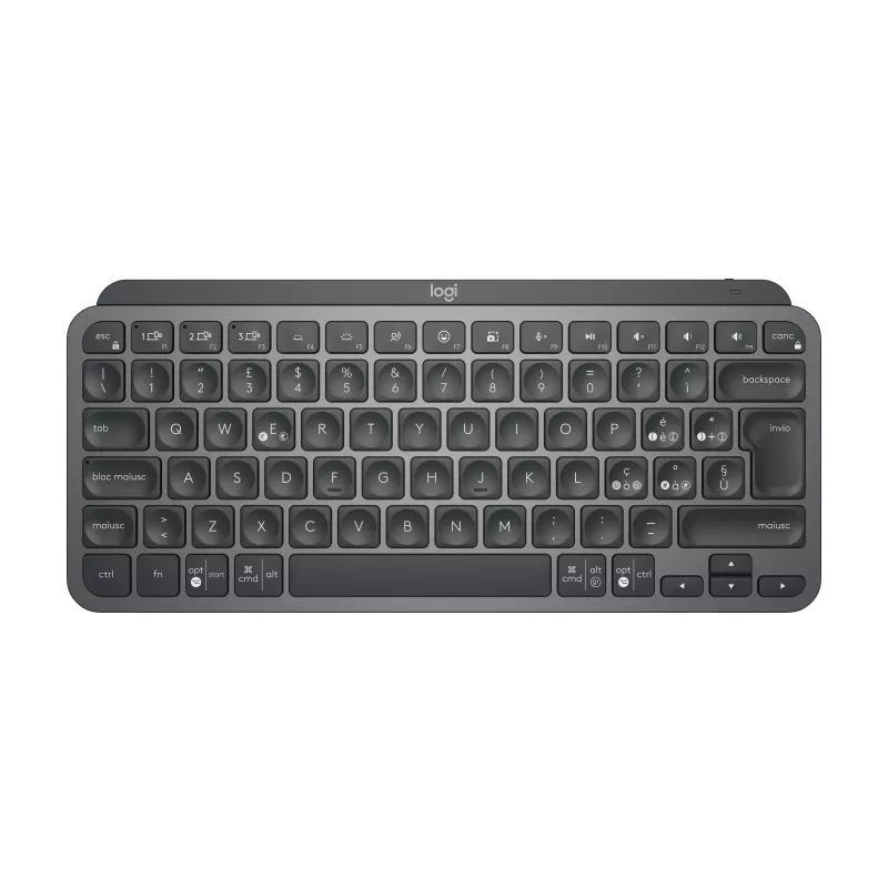 Logitech MX Keys Mini tastiera wireless - Pale Grey - QWERTY - retroilluminata