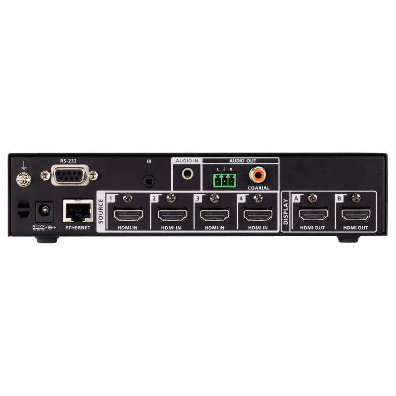 ATEN VP2420 switch matrice per presentazioni 4x2 True 4K con Multi View
