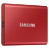 Samsung SSD portatile T7 500GB USB 3.2 Gen 2 Metallic Red unità a stato solido esterna