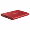 Samsung SSD portatile T7 500GB USB 3.2 Gen 2 Metallic Red unità a stato solido esterna