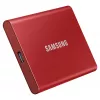 Samsung SSD portatile T7 500GB USB 3.2 Gen 2 Metallic Red unità a stato solido esterna