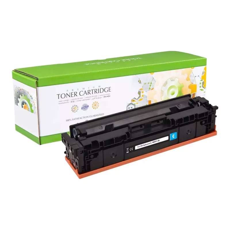 Static Control cartuccia toner compatibile ciano alta capacità per HP W2211X (2.450 pagine)