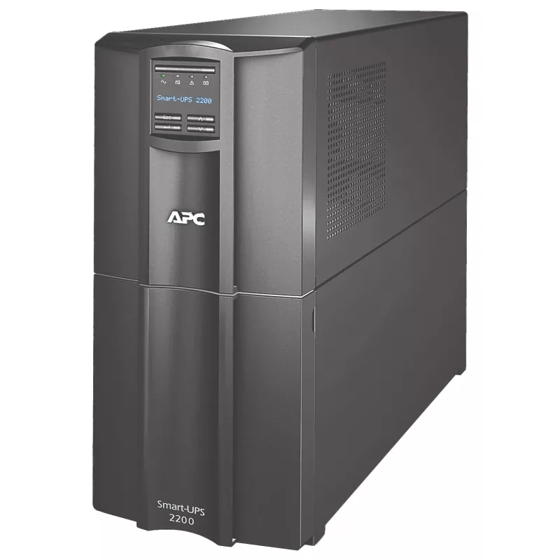 APC Smart-UPS SMT2200C gruppo di continuità - 2200VA/1980W - line interactive - 120V - rackmount 2U - 8x NEMA 5-15R + 1x NEMA 5-20R - USB e seriale - nero