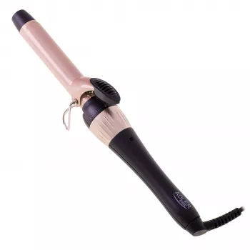 Adler AD 2117 arricciacapelli con sistema riscaldante in ceramica, cilindro 25 mm, 200 °C, 45 W, nero/rosa