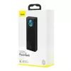 Baseus Amblight power bank 30000mAh, 4xUSB, USB-C, 65W, nero