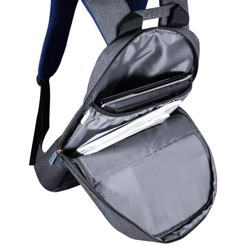 CANYON BP-4 Slim 12L zaino per laptop grigio