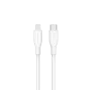Canyon CLNM60SC10 cavo USB-C a Lightning 1m 60W MFi silicone bianco