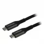 Synergy21 cavo USB4 USB-C a USB-C 2,0m nero intrecciato 40Gbps 240W Gen 3x2 E-Marker Chip
