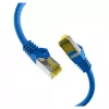 EFB cavo patch RJ45 Cat.6A S/FTP LSZH cavo grezzo Cat.7 blu 0,15m