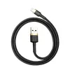 Baseus Cafule cavo Lightning a USB-A 1m nero/oro