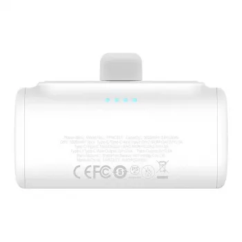 Baseus Compact 5000mAh 20W power bank USB-C bianco