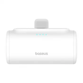 Baseus Compact 5000mAh 20W power bank USB-C bianco