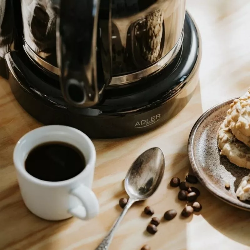 Adler AD 4383 macchina da caffè 1,5 L, nero