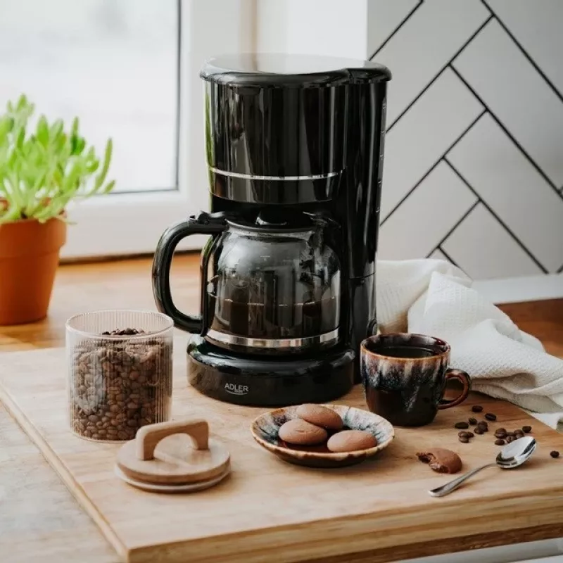 Adler AD 4383 macchina da caffè 1,5 L, nero