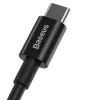Baseus Superior cavo USB-C a USB-C 1m nero 100W ricarica rapida e sincronizzazione dati