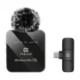 PULUZ PU648B microfono lavalier wireless (USB-C)