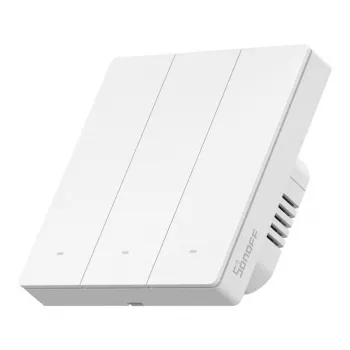SONOFF M5-3C-86W WiFi Matter Interruttore a parete smart (3 canali) bianco