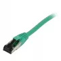 Synergy21 Cavo patch RJ45, CAT8.1 2000MHz, 0,15 m, verde, S-STP (S/FTP), TPE/LSZH (SuperFlex), AWG26