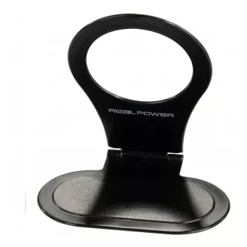 RealPower Supporto a parete per smartphone hold me bianco
