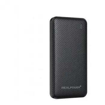 RealPower PB-10000 SSB Power Bank 10000 mAh Solid-State Battery nero 22,5 W