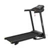 REBEL ACTIVE RBA-1001 Tapis roulant elettrico pieghevole con display LCD, 12 programmi, 12 km/h, argento/nero