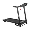 REBEL ACTIVE RBA-1001 Tapis roulant elettrico pieghevole con display LCD, 12 programmi, 12 km/h, argento/nero