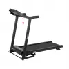 REBEL ACTIVE RBA-1001 Tapis roulant elettrico pieghevole con display LCD, 12 programmi, 12 km/h, argento/nero