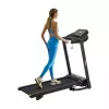 REBEL ACTIVE RBA-1001 Tapis roulant elettrico pieghevole con display LCD, 12 programmi, 12 km/h, argento/nero