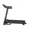 REBEL ACTIVE RBA-1001 Tapis roulant elettrico pieghevole con display LCD, 12 programmi, 12 km/h, argento/nero