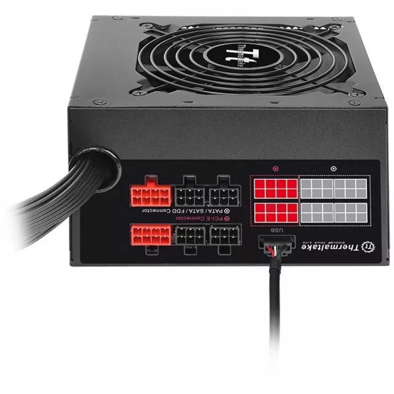 Thermaltake Smart DPS G 600W 80+ Bronze Alimentatore semi-modulare