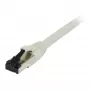 Synergy21 Cavo patch RJ45, CAT8.1 2000MHz, 2m, Grigio, S/FTP, TPE/LSZH SuperFlex, AWG26