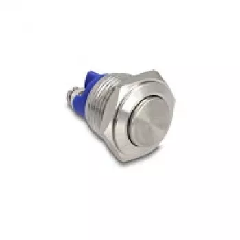 Delock Pulsante 16 mm 2 x morsetto a vite Momentaneo High