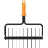 Fiskars QuikFit Manico 156 cm Alluminio Nero Arancione Argento