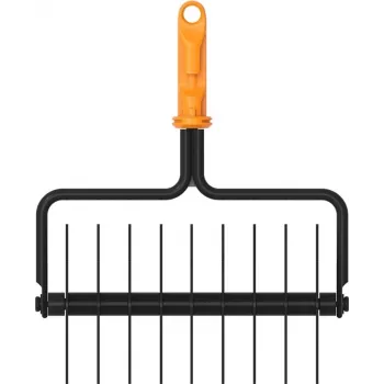 Fiskars QuikFit Manico 156 cm Alluminio Nero Arancione Argento