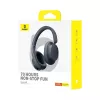 Baseus Bowie D05 cuffie over-ear wireless Bluetooth 5.3 - nero