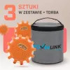 EXTRALINK Smartlife LED Road Flare confezione da 3 con custodia