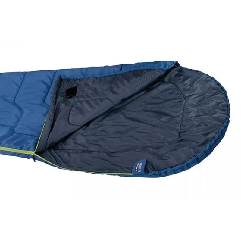 High Peak Easy Travel sacco a pelo semi-rettangolare blu 20090
