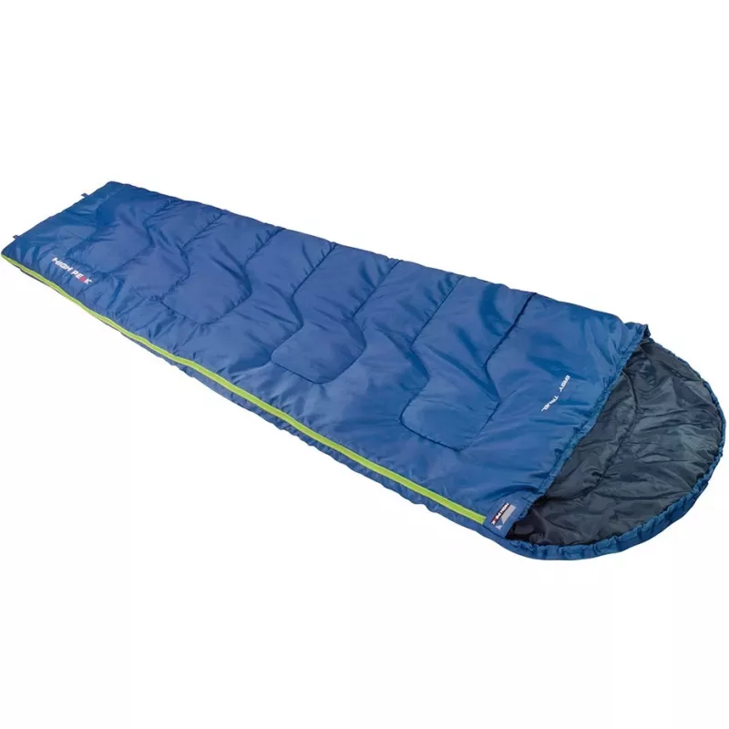 High Peak Easy Travel sacco a pelo semi-rettangolare blu 20090
