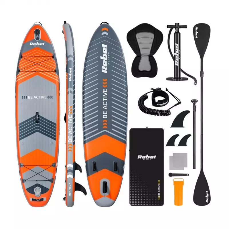 REBEL Active tavola SUP gonfiabile RBA-4507 - arancione 320 cm