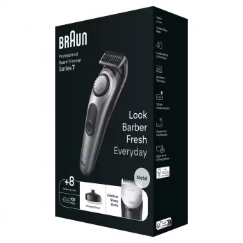 Braun BT7420 regolabarba - trimmer all-in-one - nero/grigio