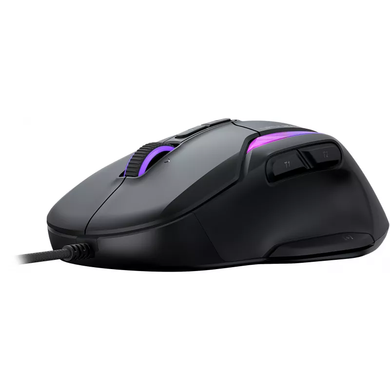 Turtle Beach Kone II mouse da gaming ergonomico RGB, nero