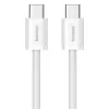 Baseus Superior cavo dati USB C a USB C 1 m 30 W bianco