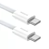 Baseus Superior cavo dati USB C a USB C 1 m 30 W bianco