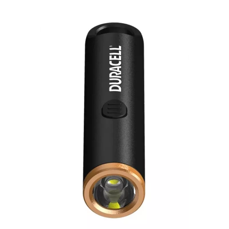 Duracell DK100R portachiavi luminoso 100 lumen ricaricabile nero
